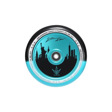 Blunt - Jon Reyes Sig Wheels 120mm - Black/Teal - Pair £69.80